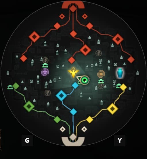 Minimap Color Labels - Bottom (Color Blind Mod) screenshot 2