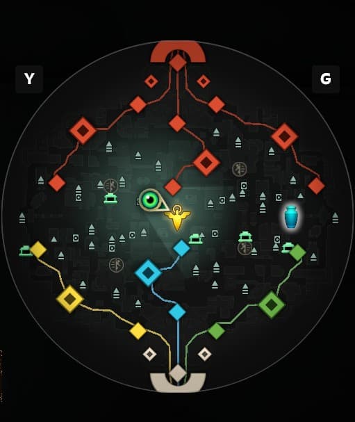 Minimap Color Labels - Top (Color Blind Mod) screenshot
