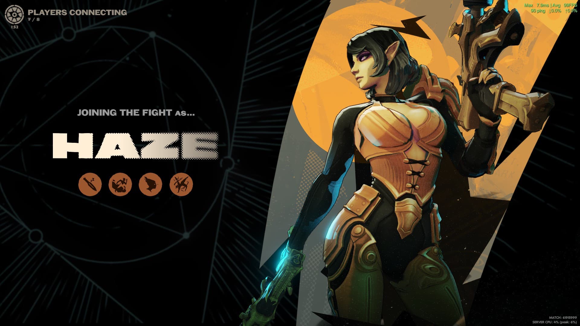Skye from Paladins as Haze