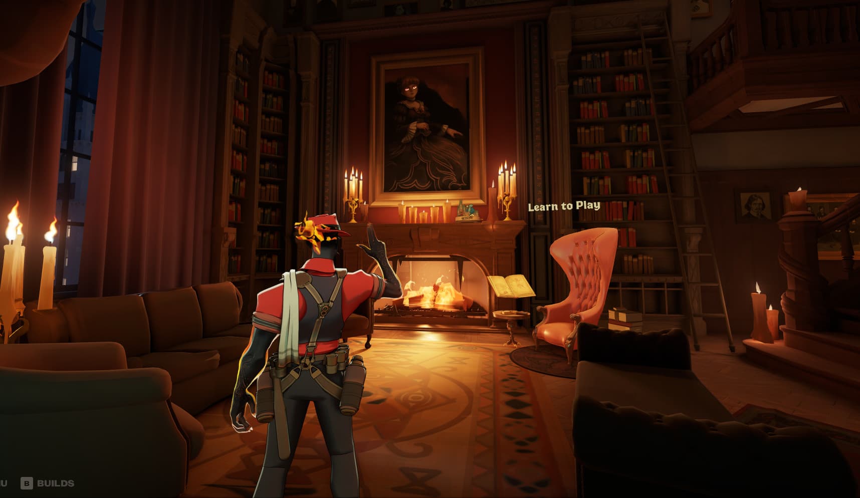 Umineko Beatrice Painting in Hideout screenshot