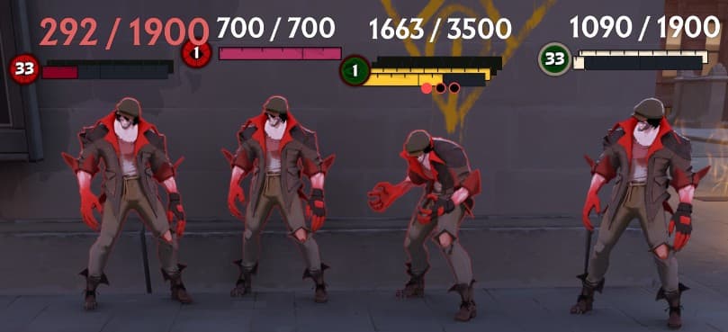 Numeric Health v2 | Now with Single Bar options