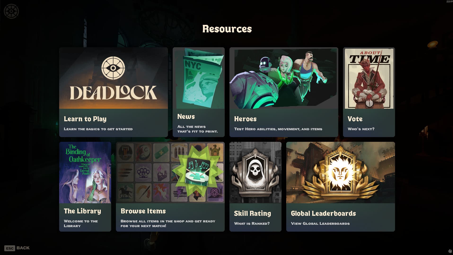 Library & Menu screenshot 2