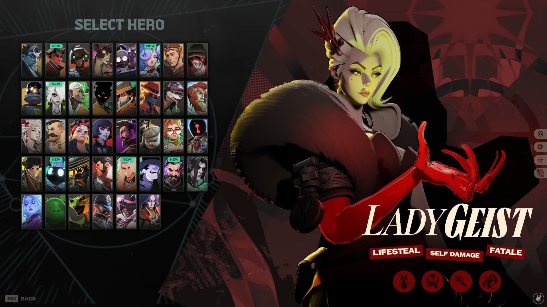 Red Lady Geist