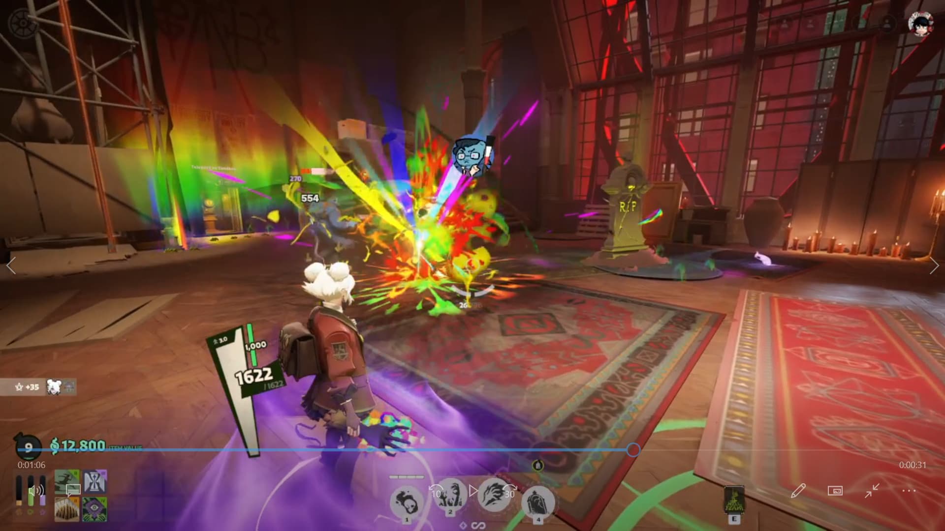 Rainbow Particles For Graves screenshot 3
