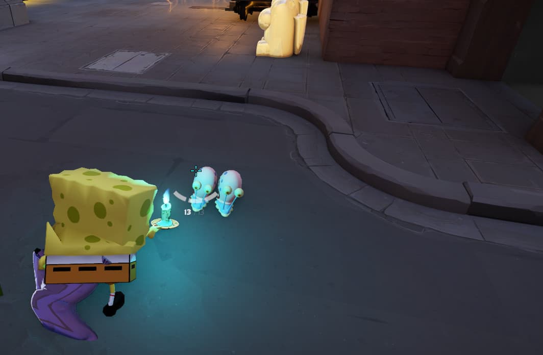 Spongebob as REM screenshot 2