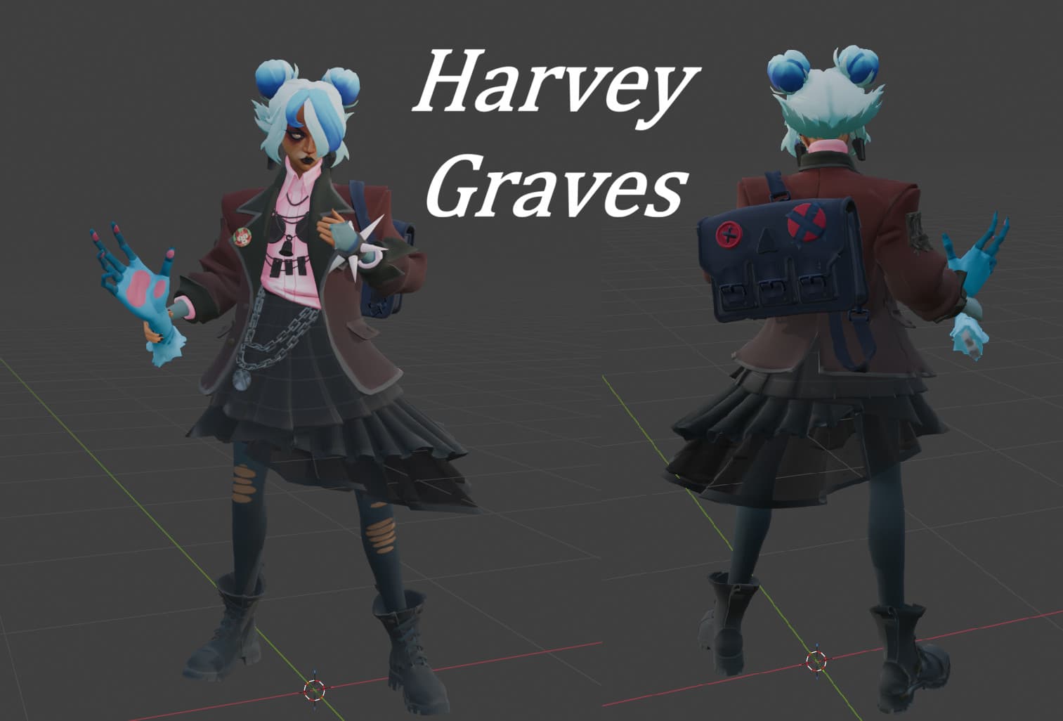 Harvey Graves (OC Recolor) screenshot 2