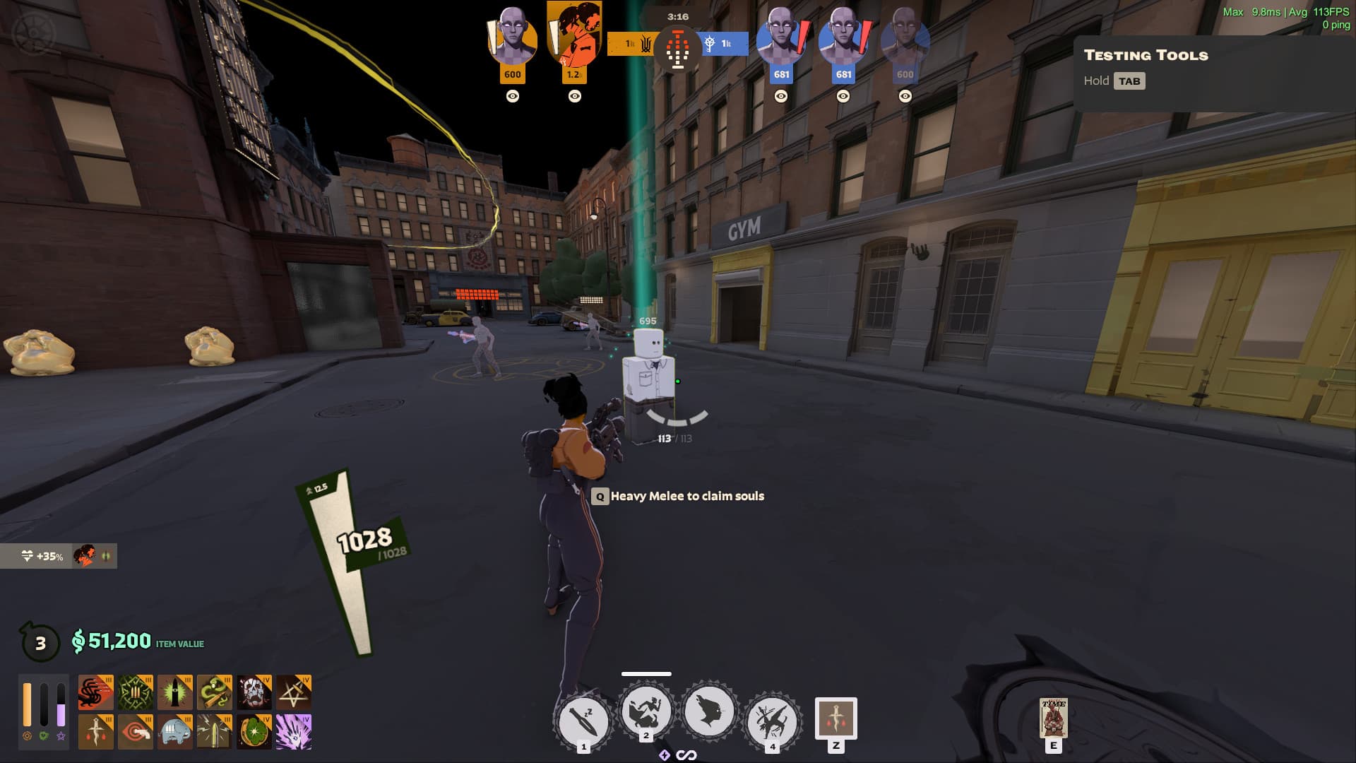 robloxian chud as your Soul Container screenshot