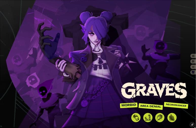 Graves' Purple Skin