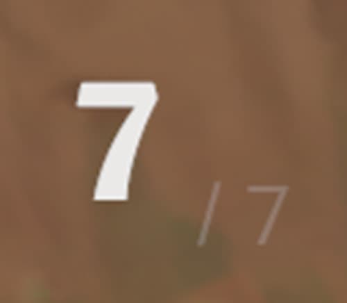 Stylized Font for Ammo Counter screenshot 4