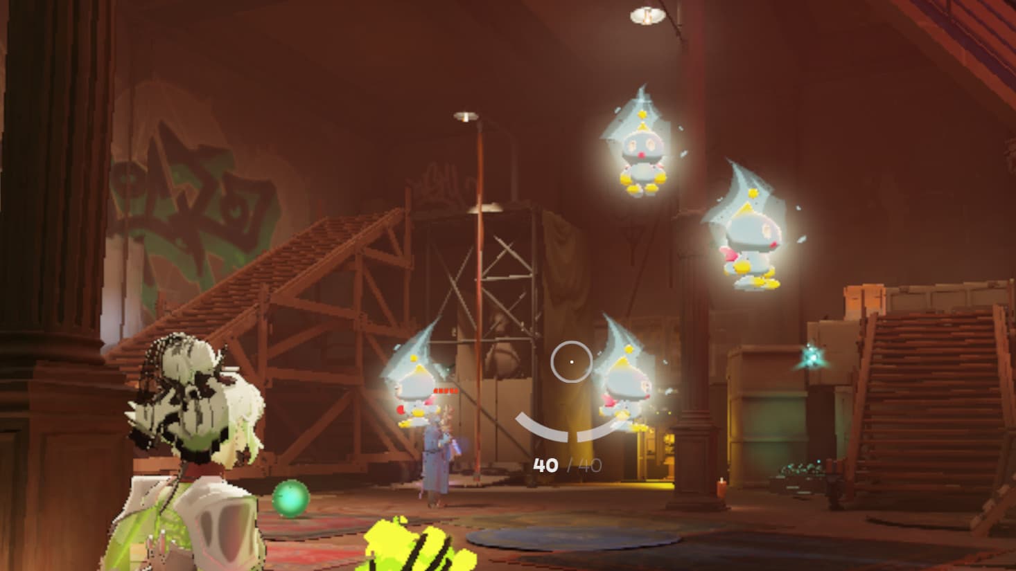 chao instead of graves skulls screenshot