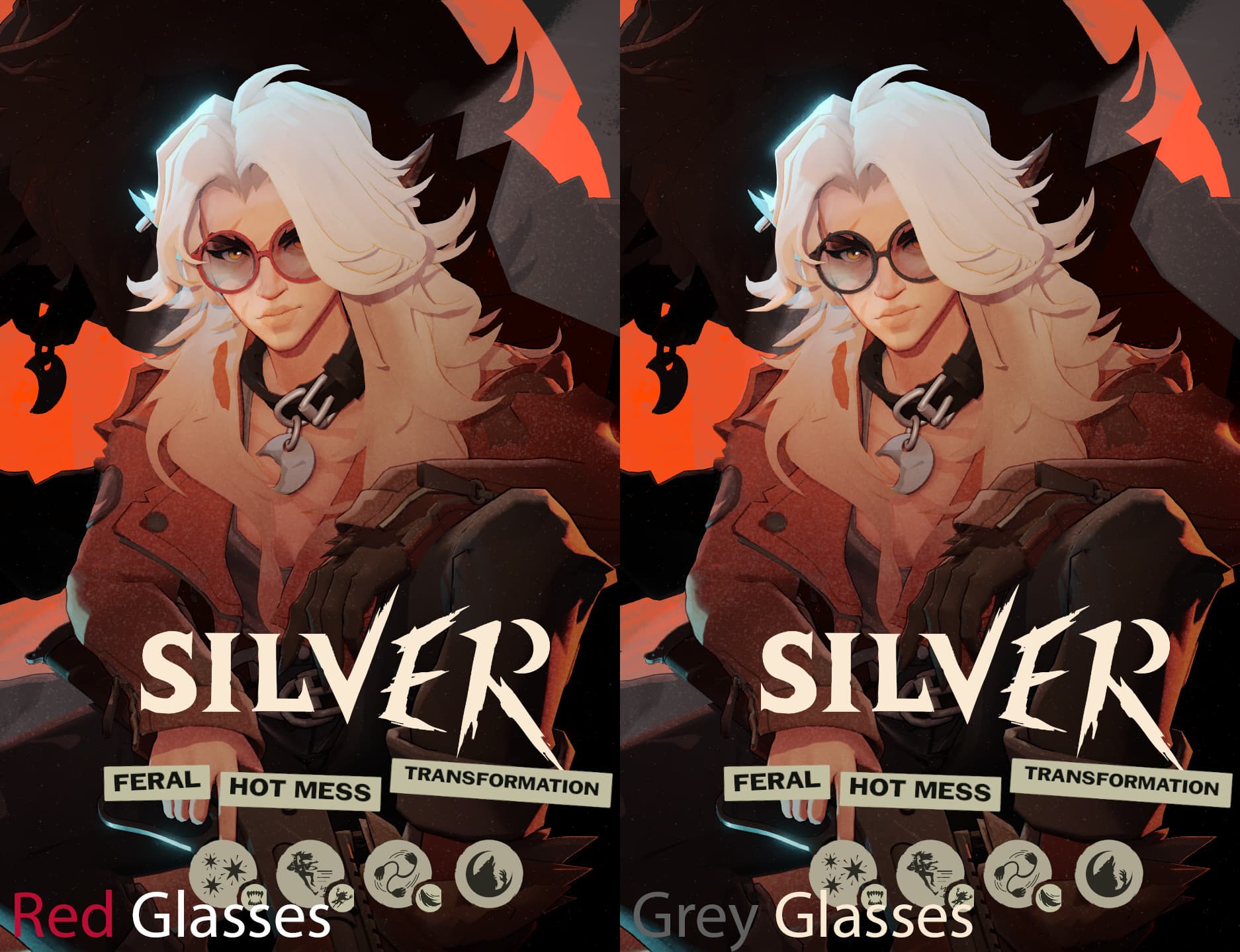 Silver With Paige's Glasses