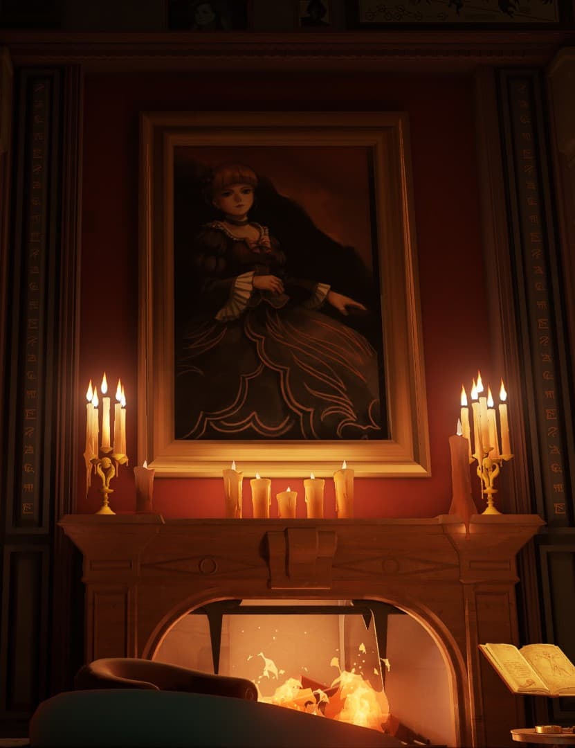Golden Witch Portrait in lobby screenshot