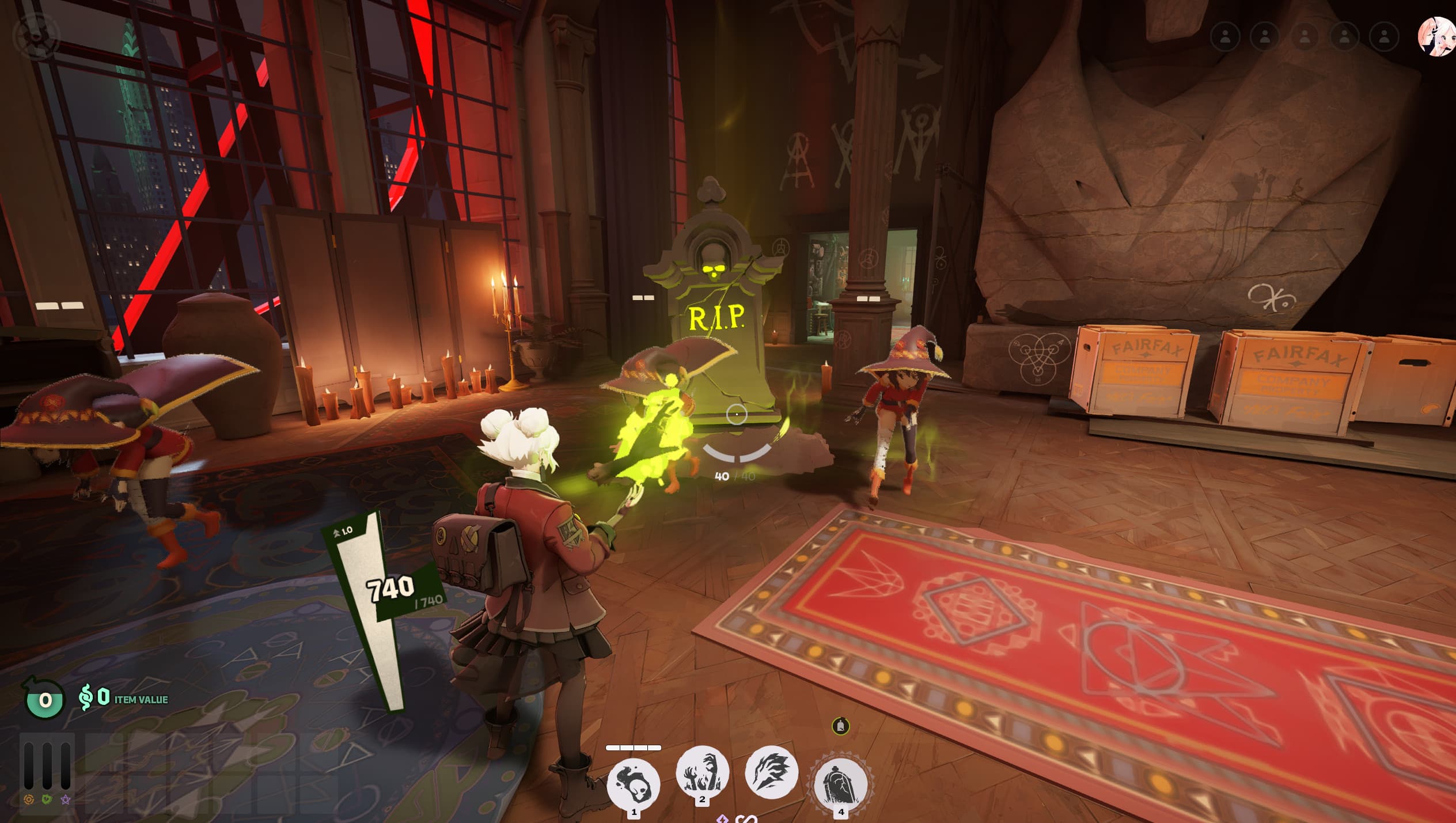 Megumin over Grave's Zombies screenshot 2