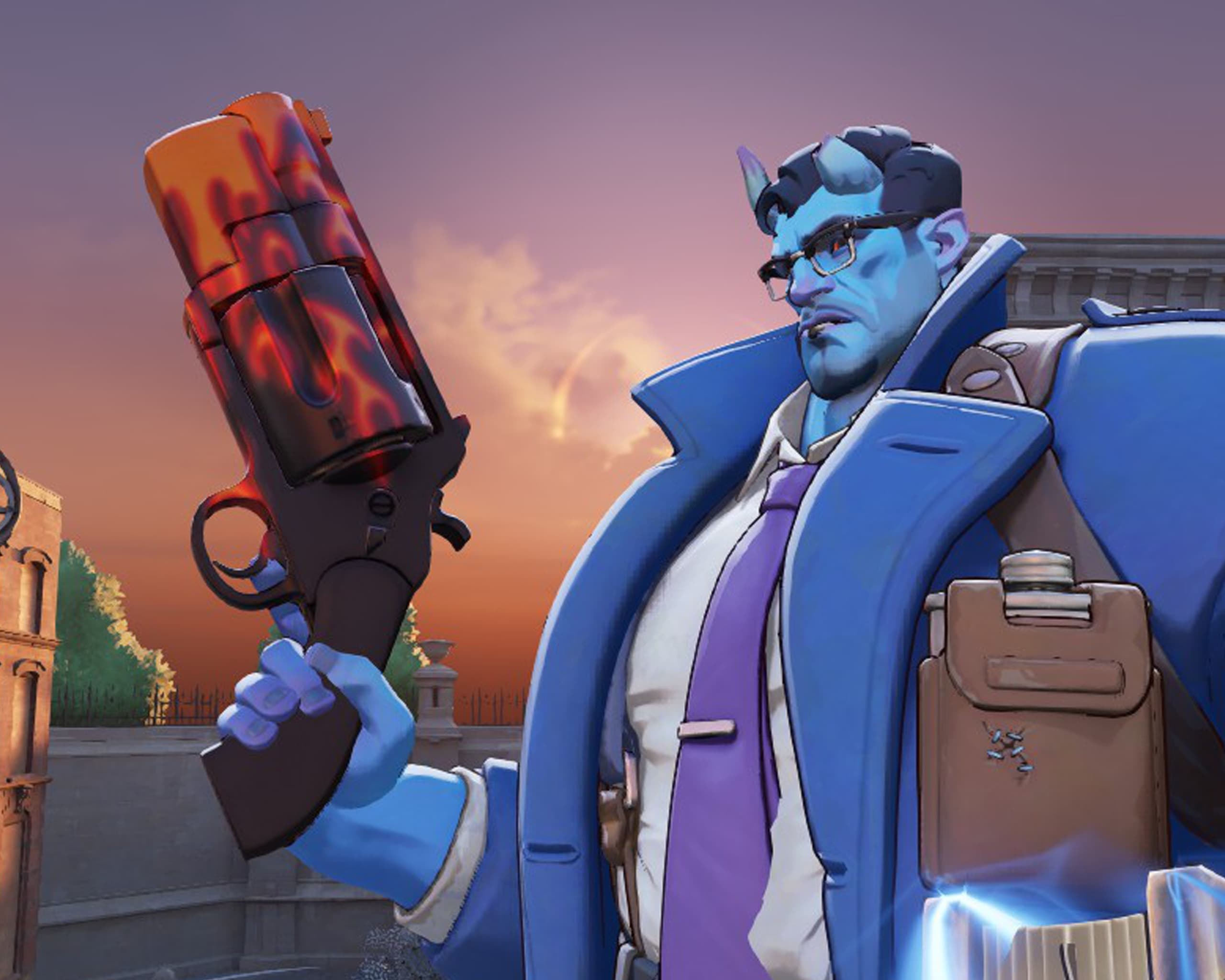 Abrams Gun Skin | Blaze / Blue Blaze screenshot 4