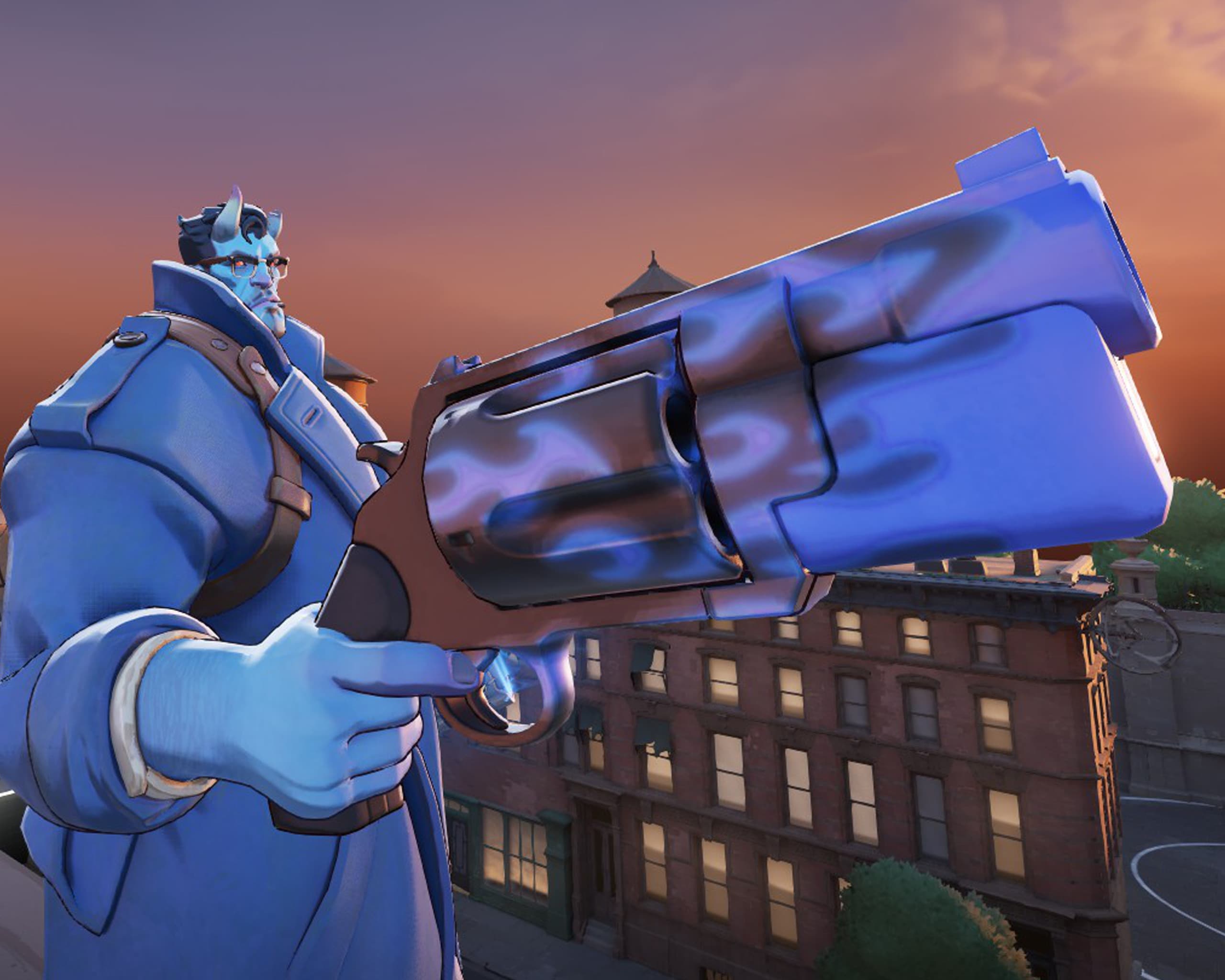 Abrams Gun Skin | Blaze / Blue Blaze screenshot 3