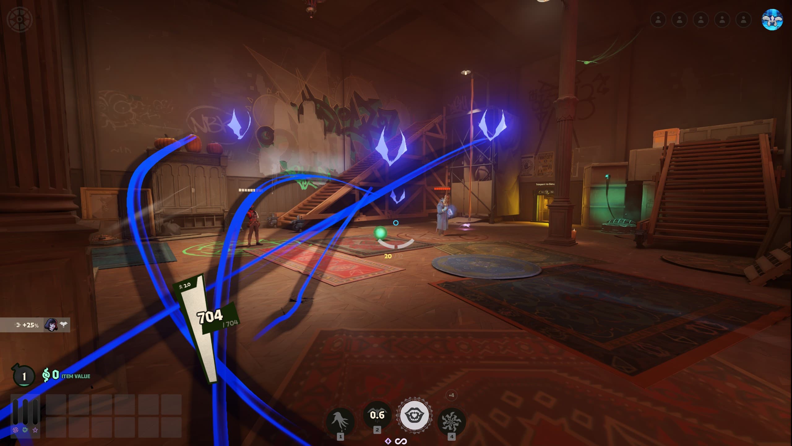 Blue Mina Effects
