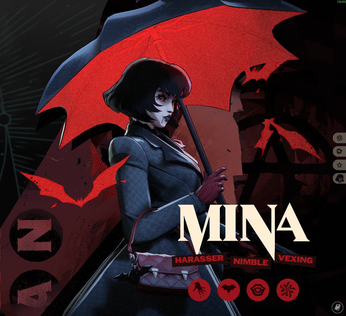 Alternative black and red mina (asset mashup)