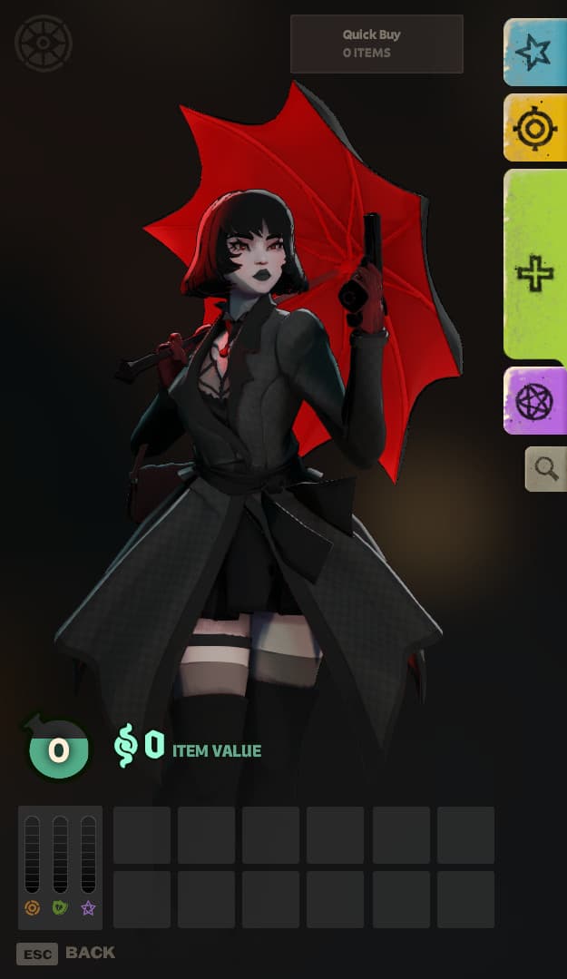 Alternative black and red mina (asset mashup) screenshot 3