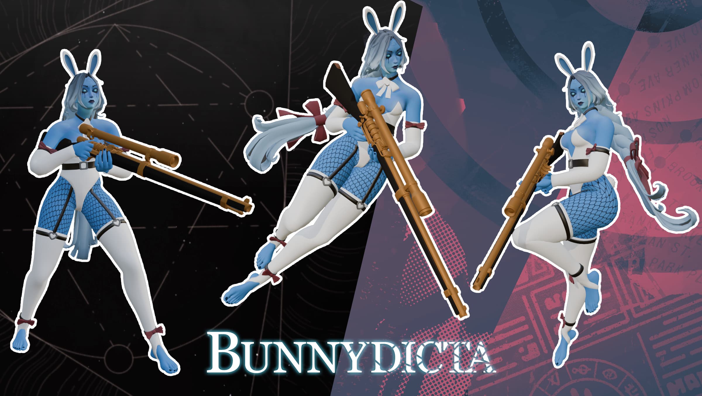 Bunnydicta - Bunnysuit Vindicta screenshot 3