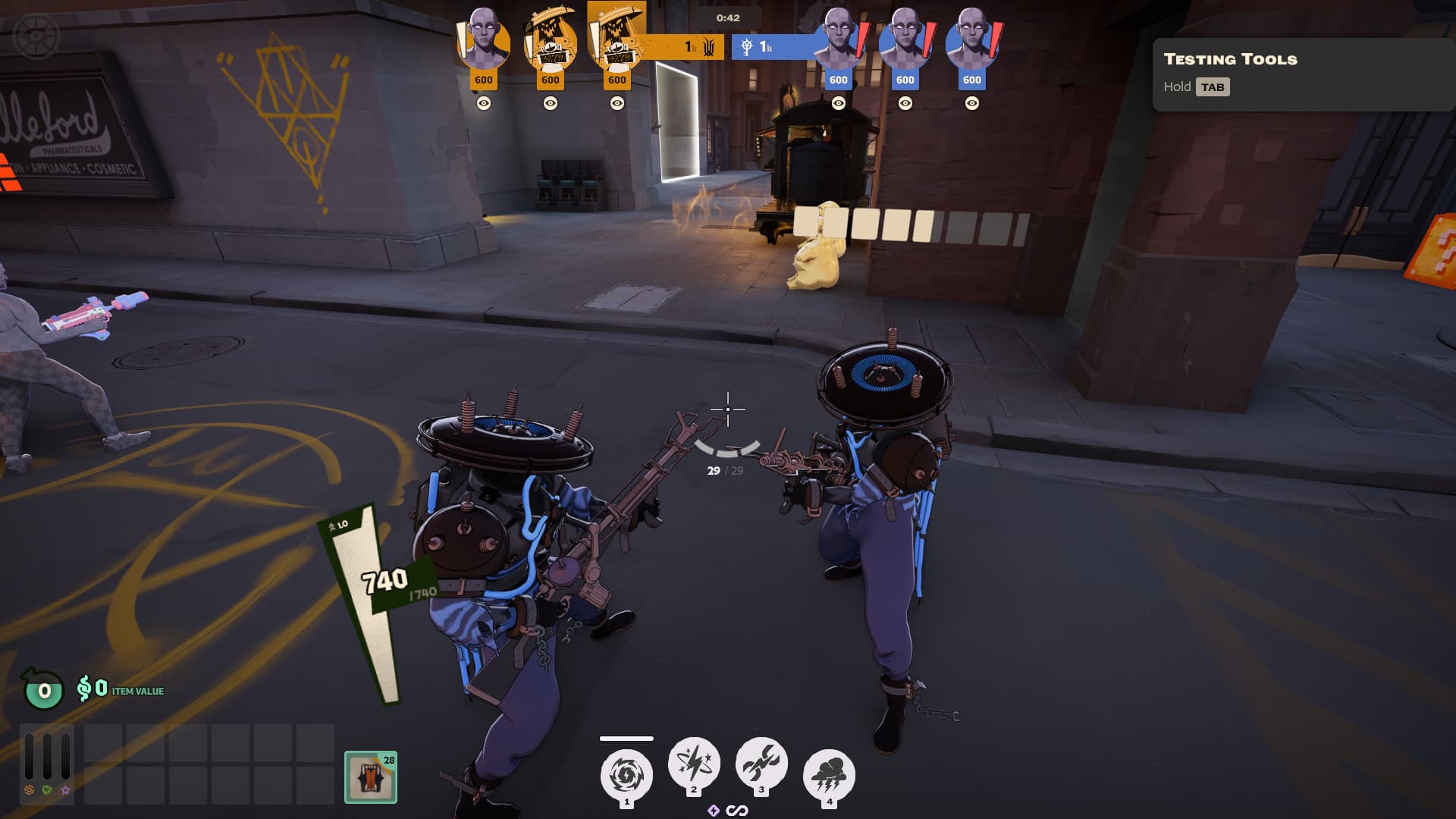 Black And Blue Seven screenshot 2