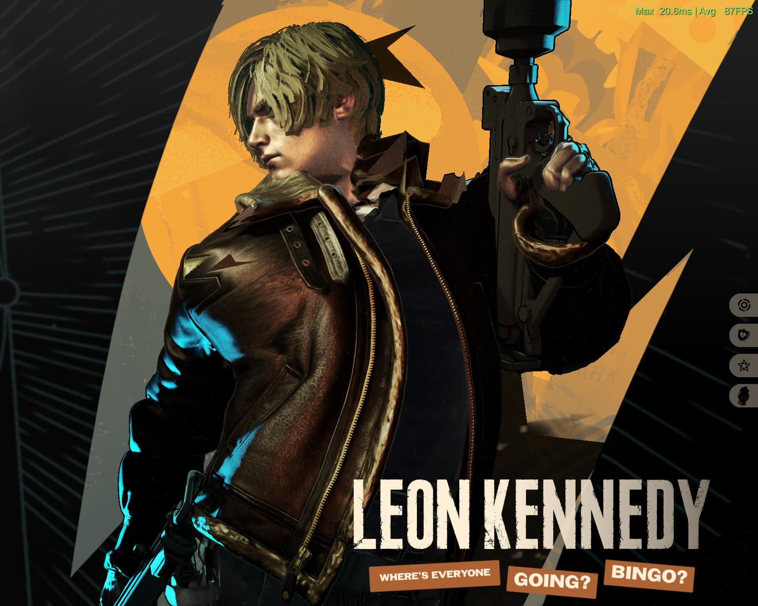 haze as leon kennedy