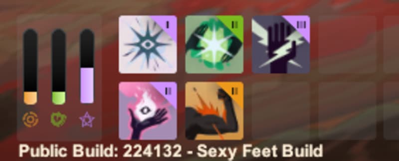 Show Your Selected Build ID / Name On HUD screenshot