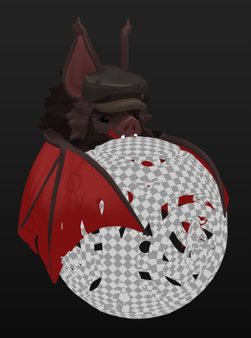 (ANIMATED) Drifter Bat Soul Container screenshot 6