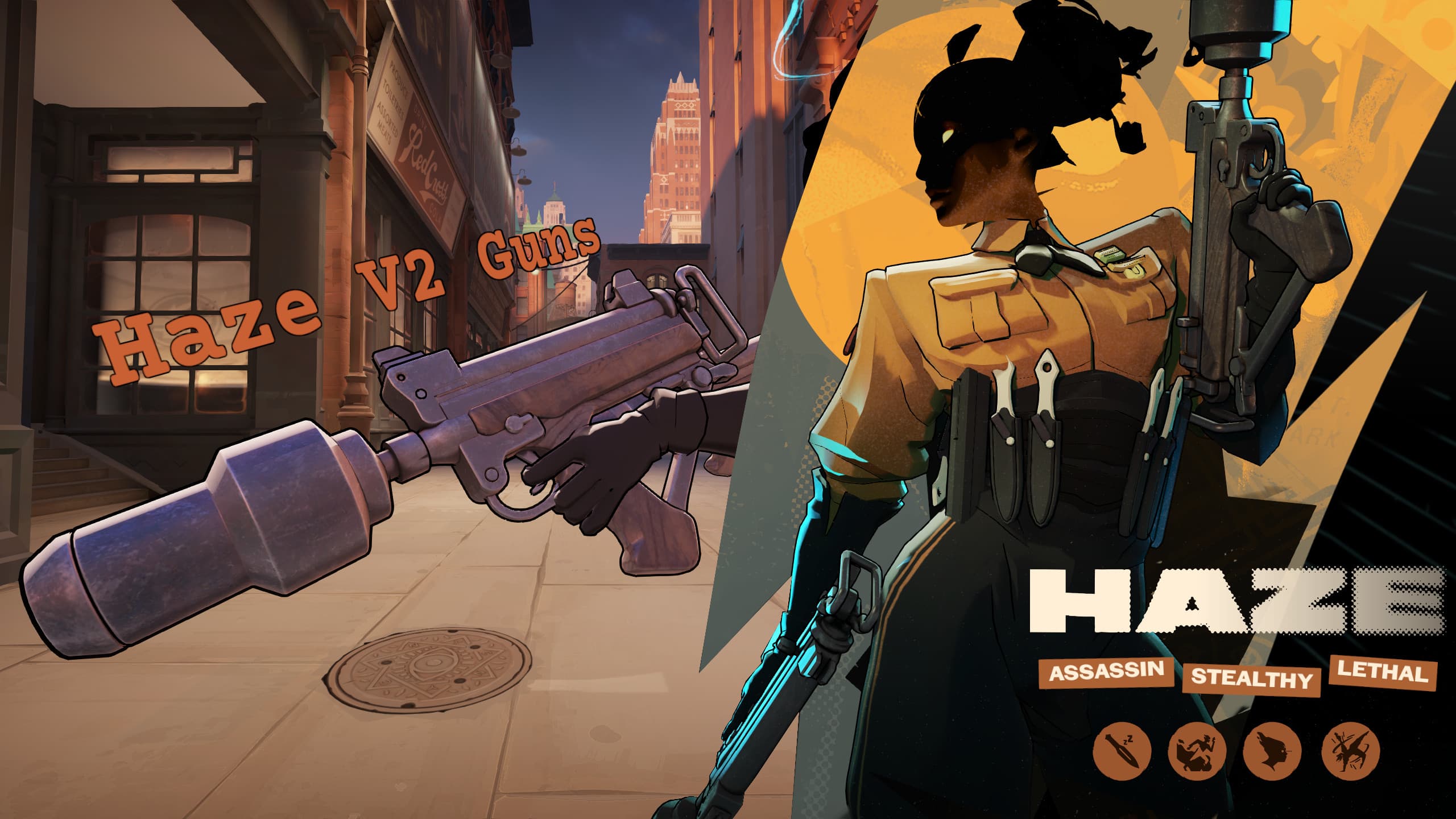 Haze V2 Guns