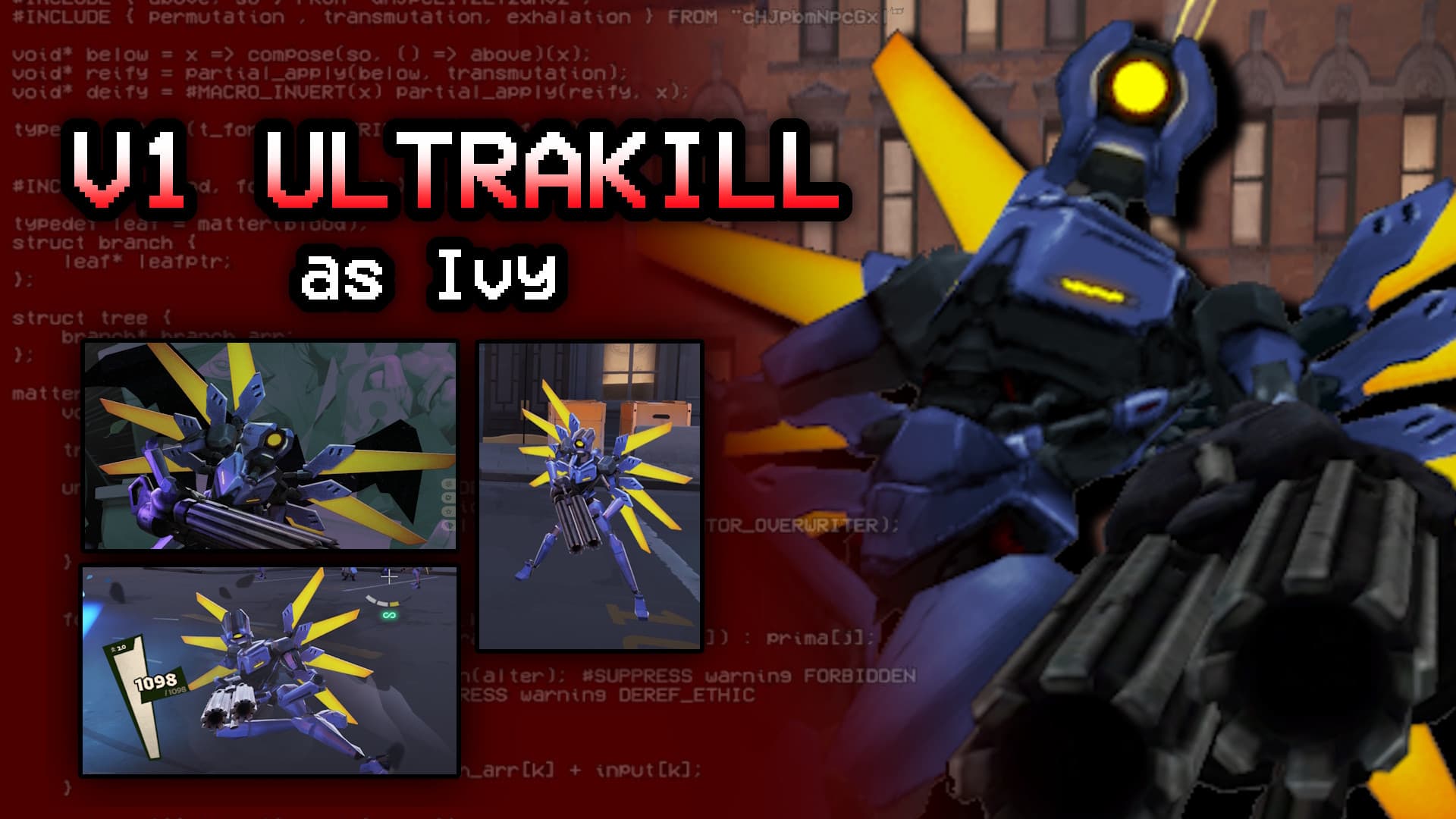 V1 ULTRAKILL as Ivy
