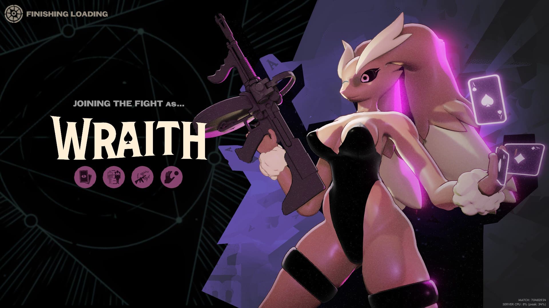 [Icons+Outfit] Wraith Lopunny (Commission) screenshot 7