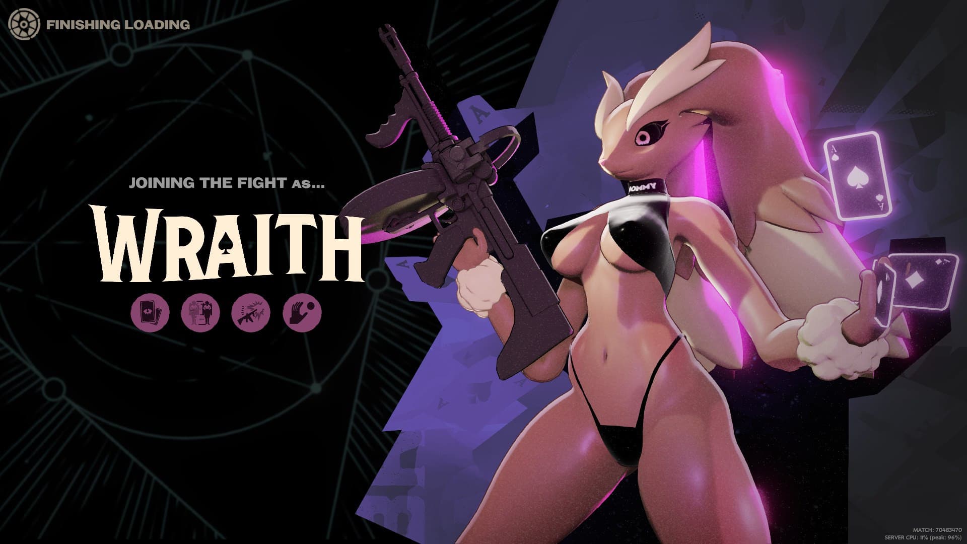 [Icons+Outfit] Wraith Lopunny (Commission) screenshot 12