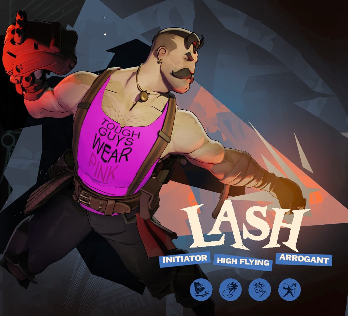Tough guys wear PINK - Lash
