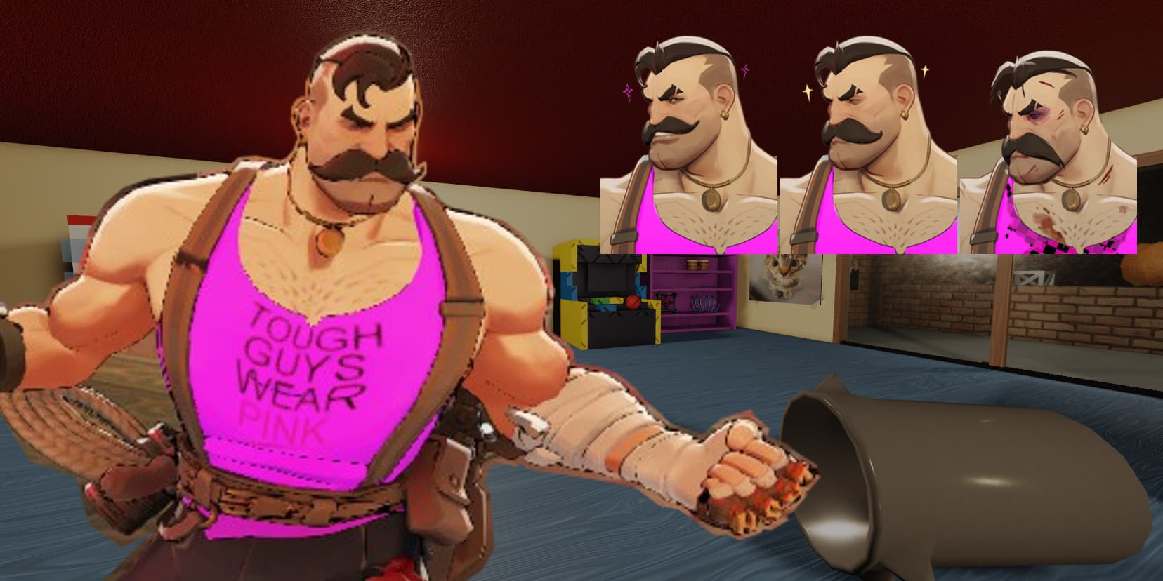 Tough guys wear PINK - Lash screenshot 2