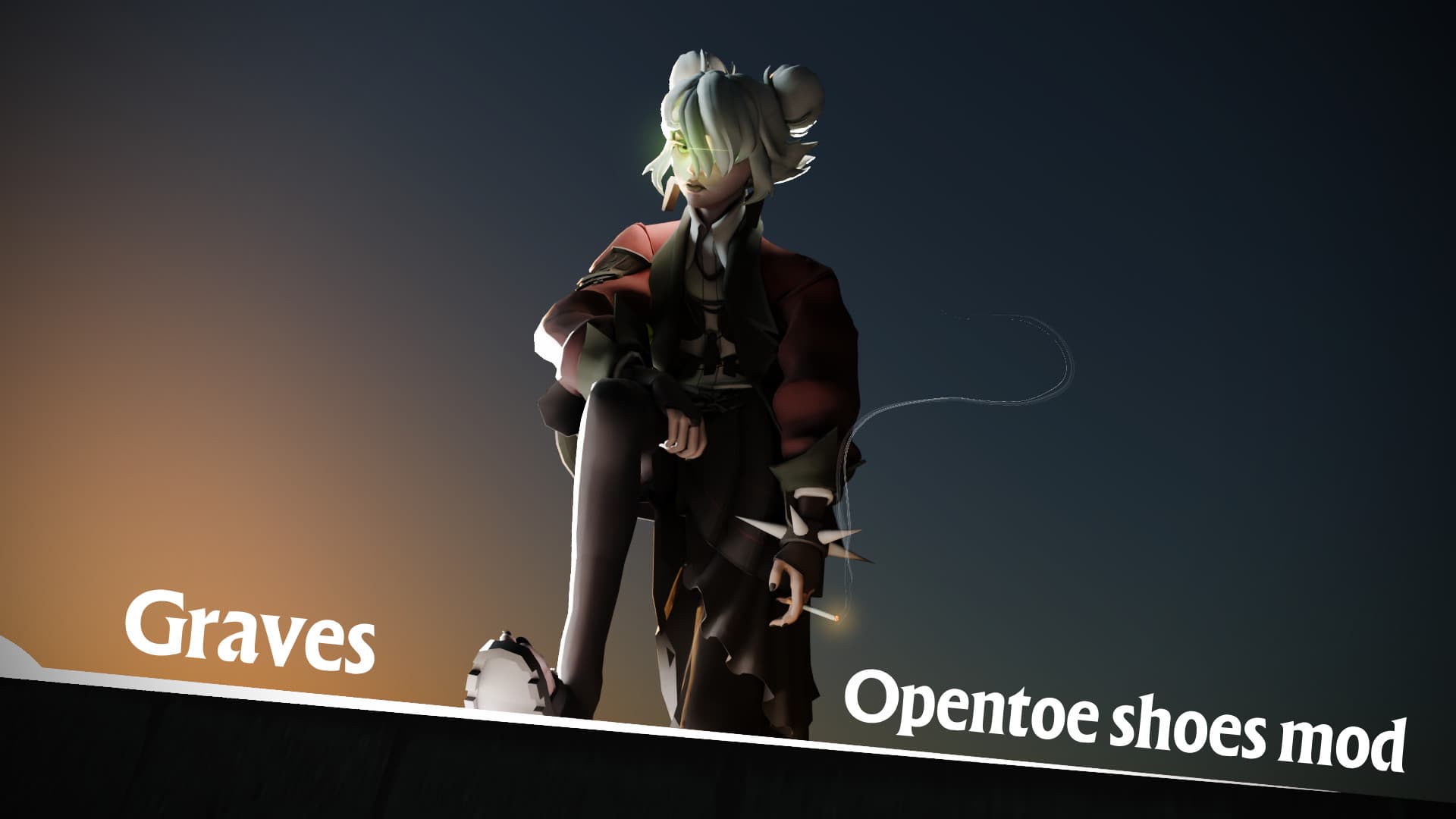 Graves Opentoe Shoes