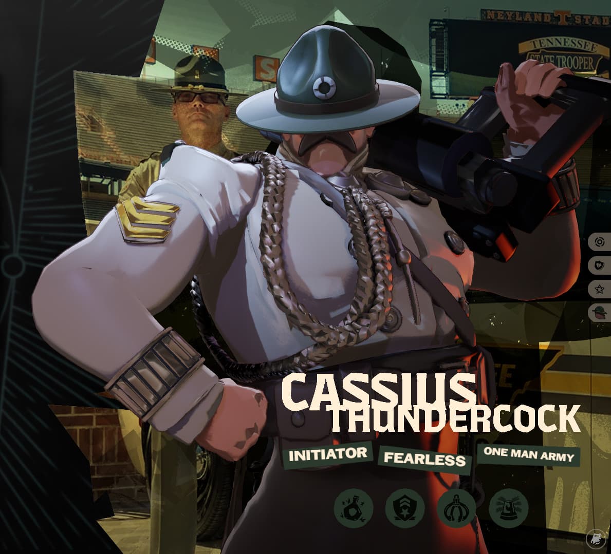 Cassius Thundercock (Bodycam Off) Warden