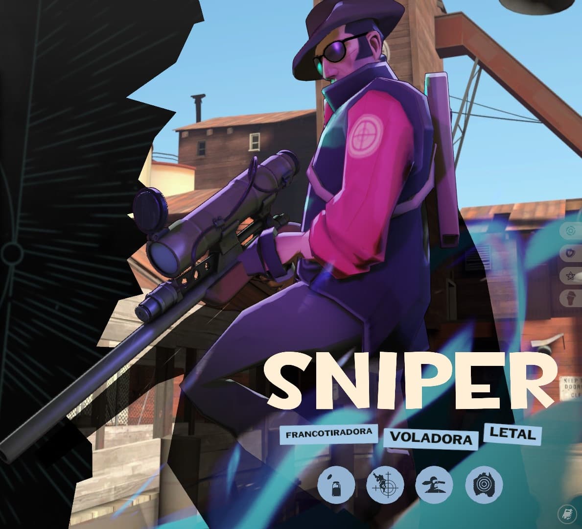 Sniper TF2 as Vindicta [TEAM BASED]
