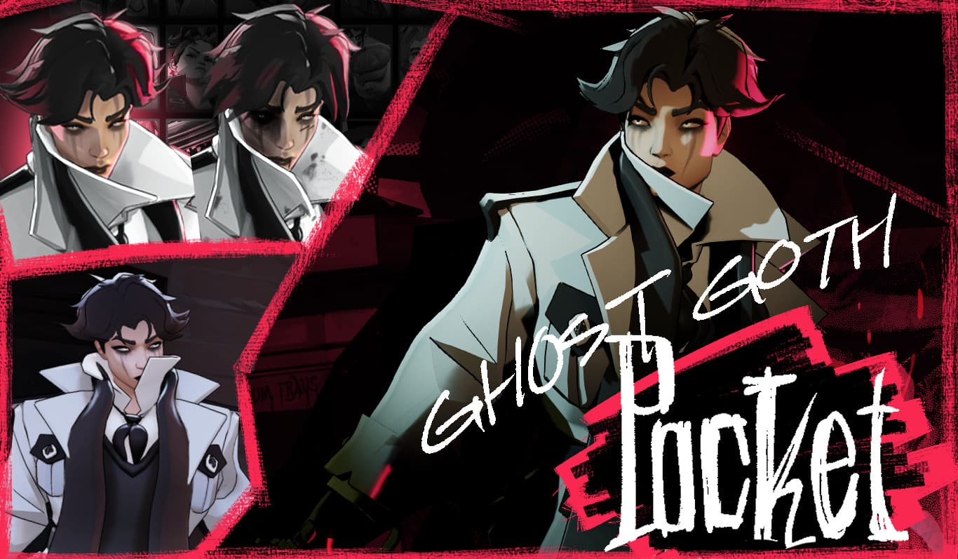 Ghost Goth Pocket [+Black coat ver.]