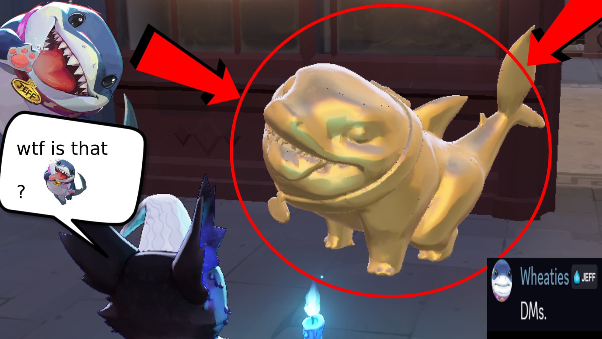 Jeff The Shark Gold Container (With Jeff Sounds)! screenshot