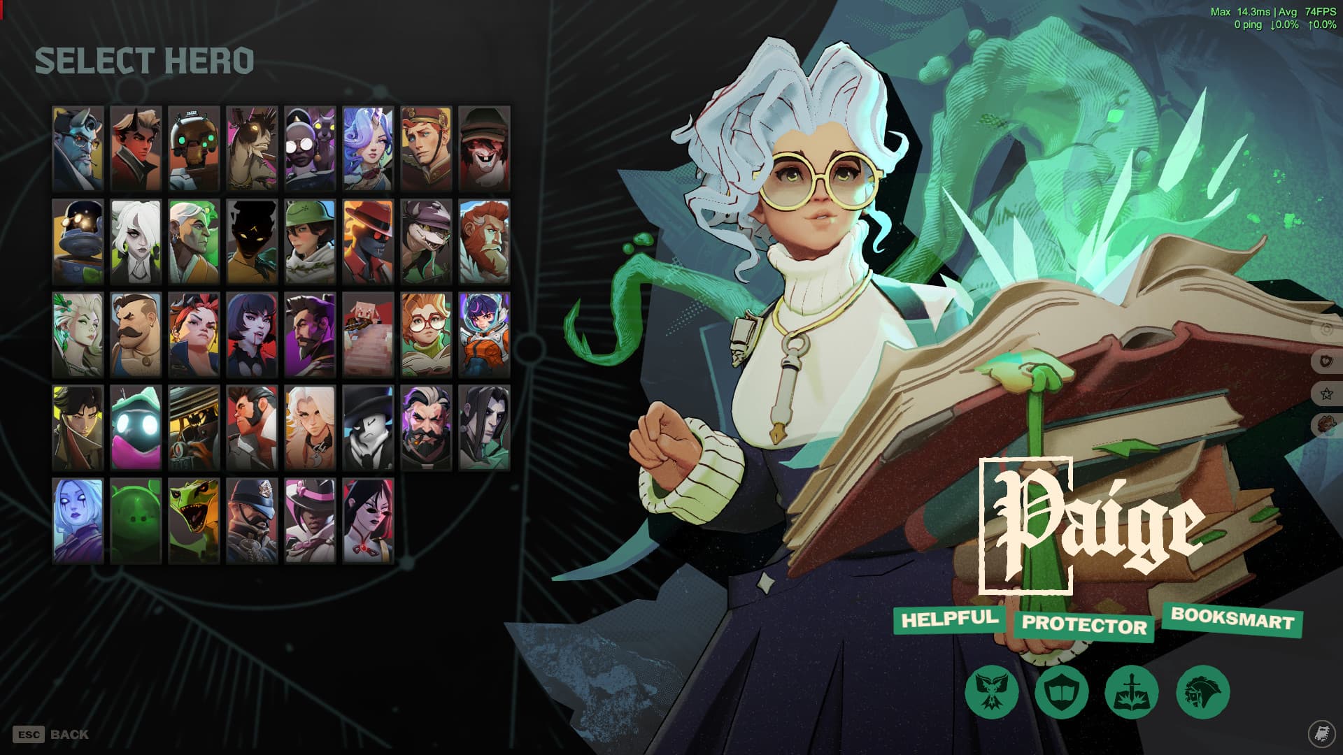 Head Librarian Paige (Recolor)
