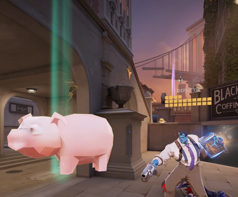 Toontown Piggy Bank Soul Container screenshot