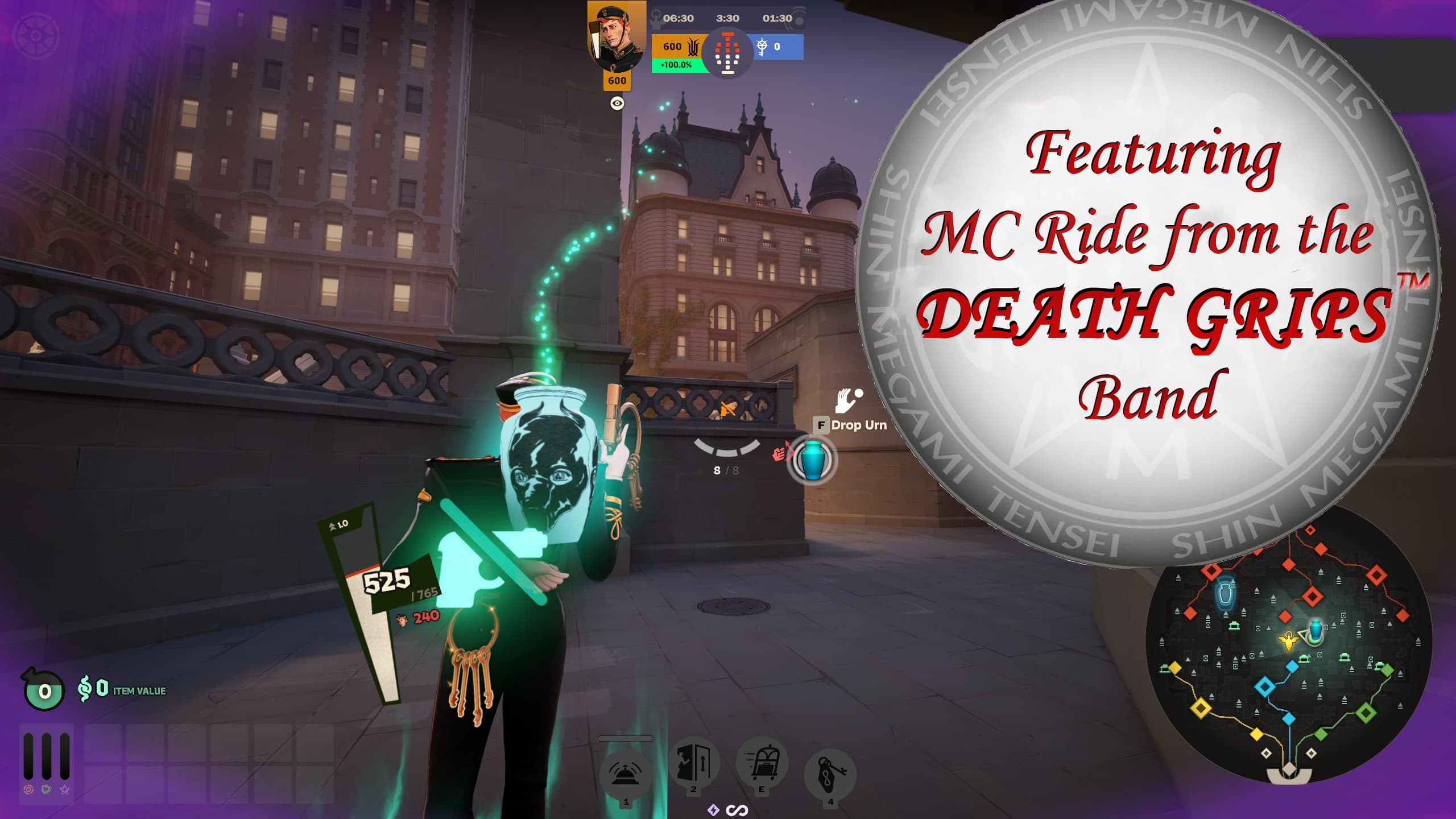 DEATH GRIPS URN screenshot 3