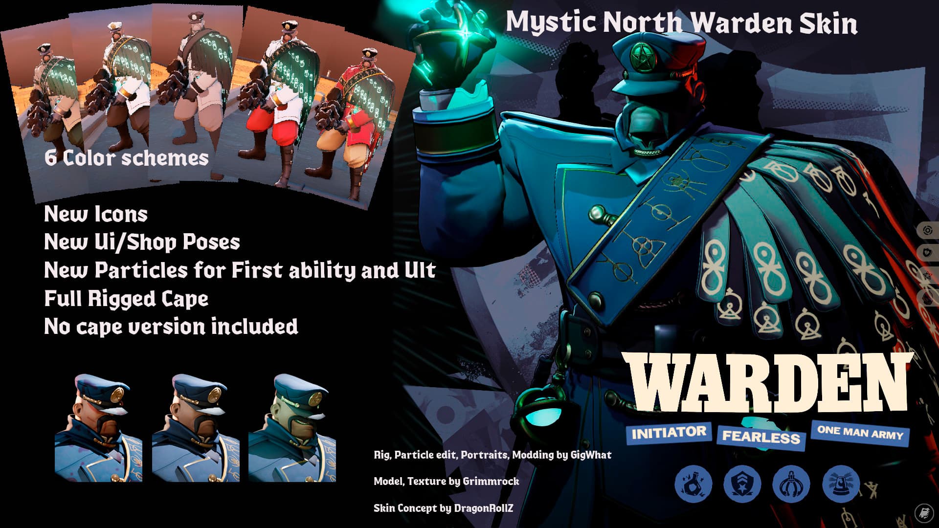 Warden Remodel mod