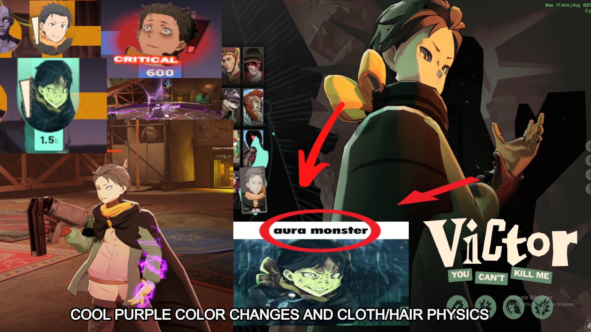 SUBARU NATSUKI as VICTOR (BIG UPDATE)(auramonster) screenshot 8