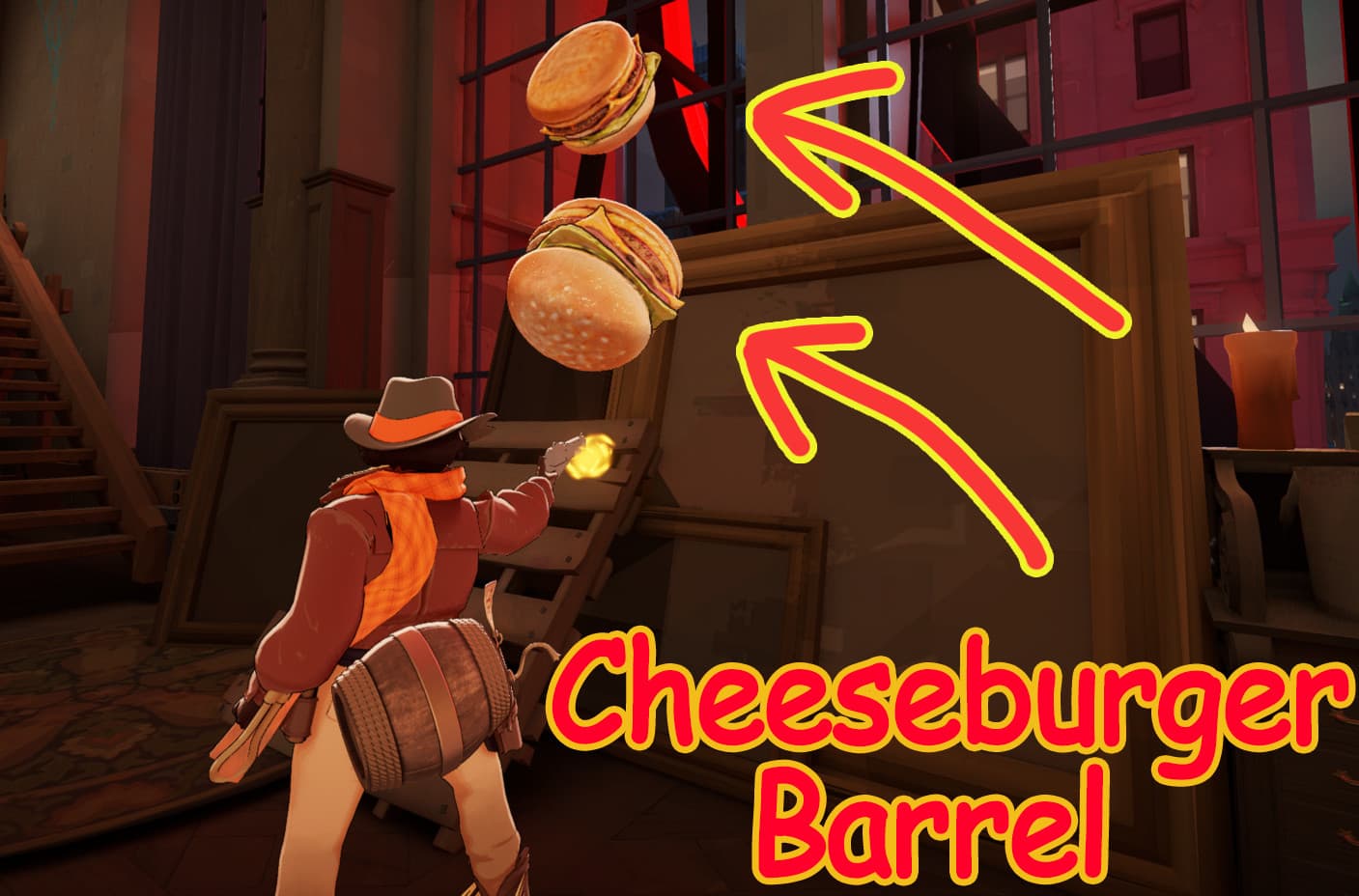 Сheeseburger - Holliday Barrel (+voicelines!)