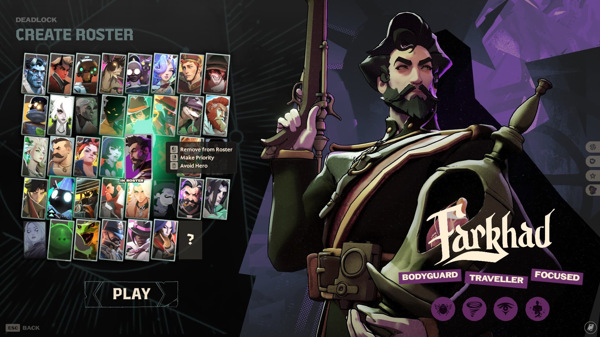 Lore accurate Mirage name plaque screenshot 2