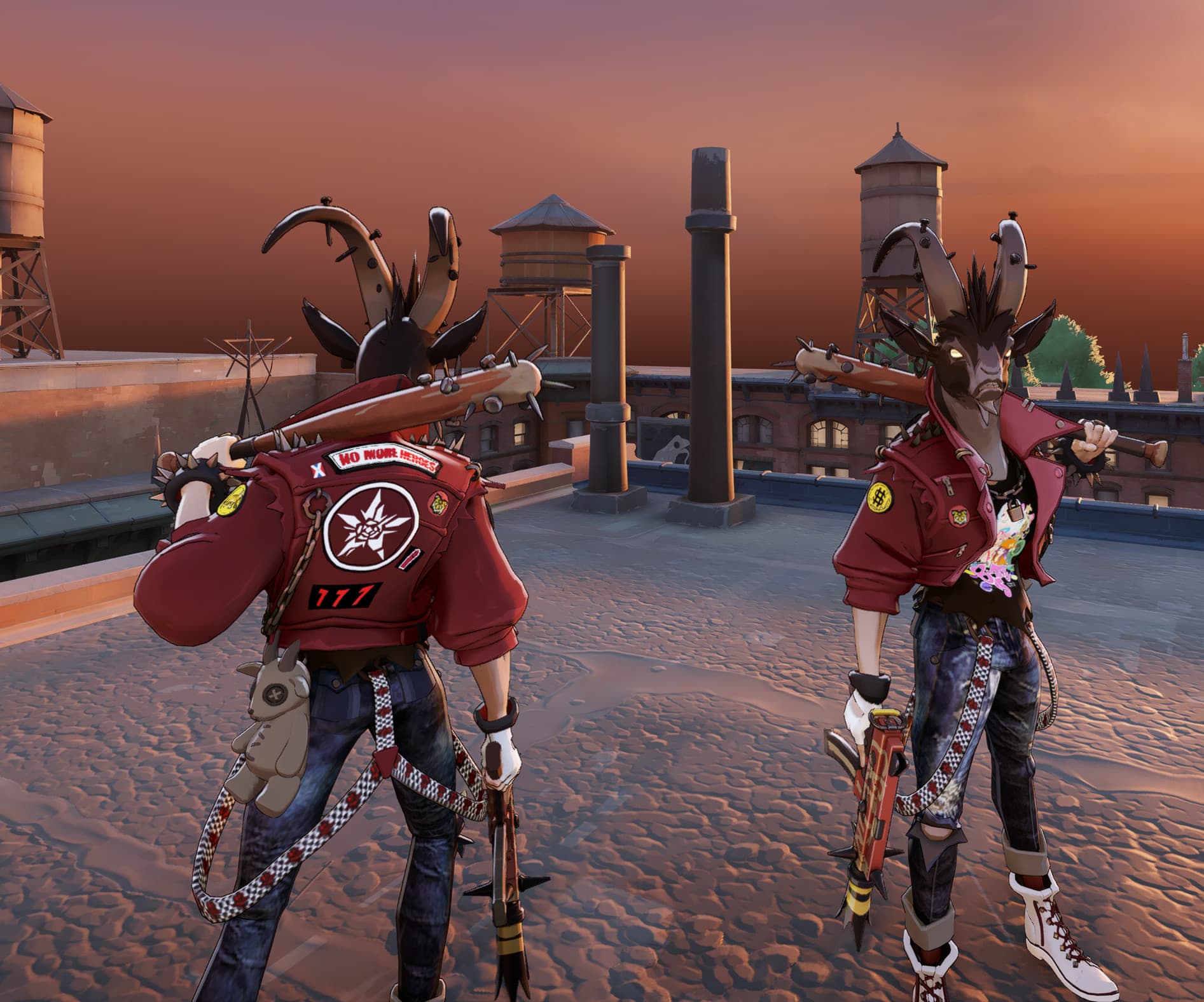 Travis Touchdown styled Billy screenshot 2