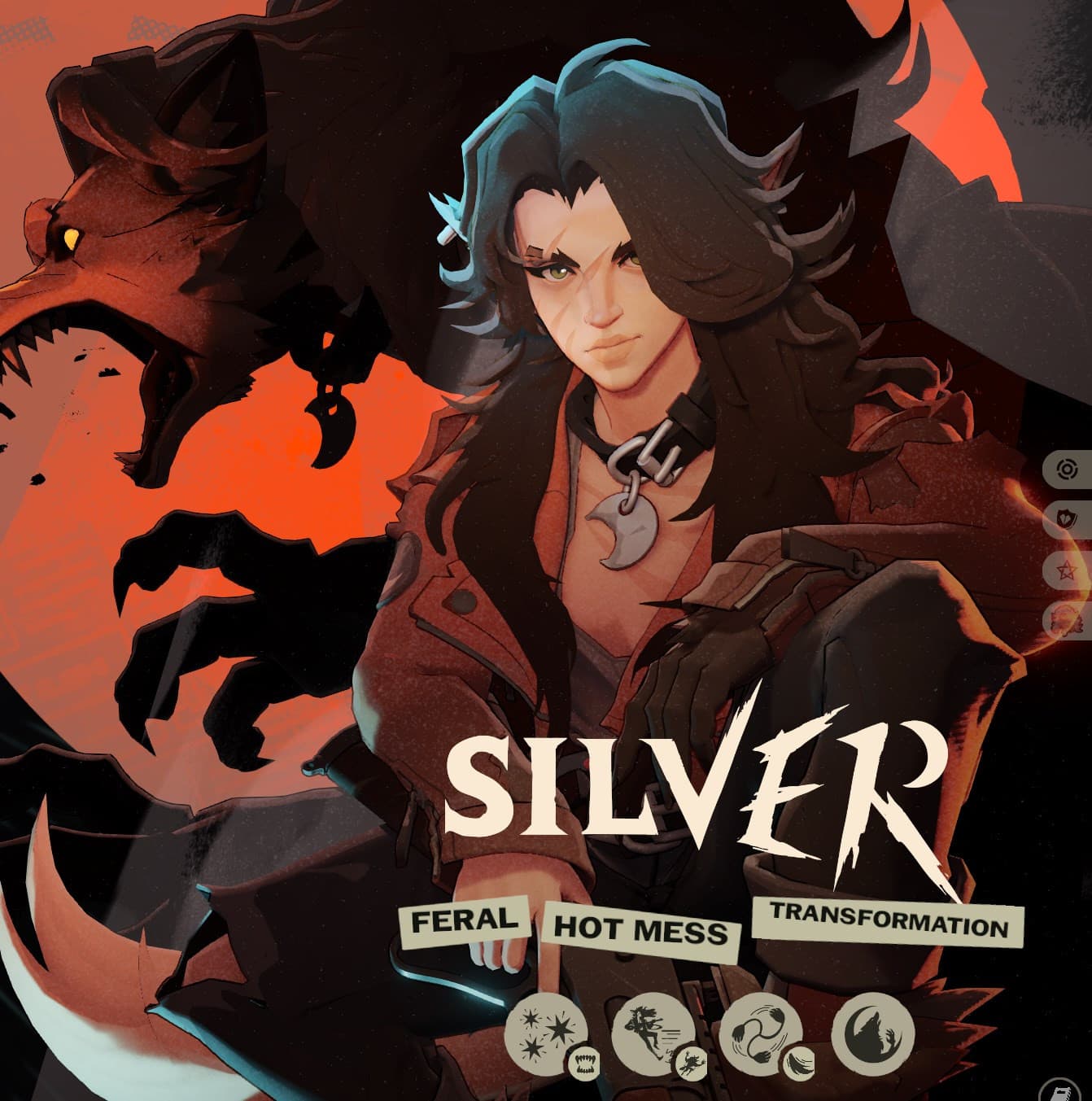 Brunette Silver {+ Brown Wolf} (Icons Seperate)