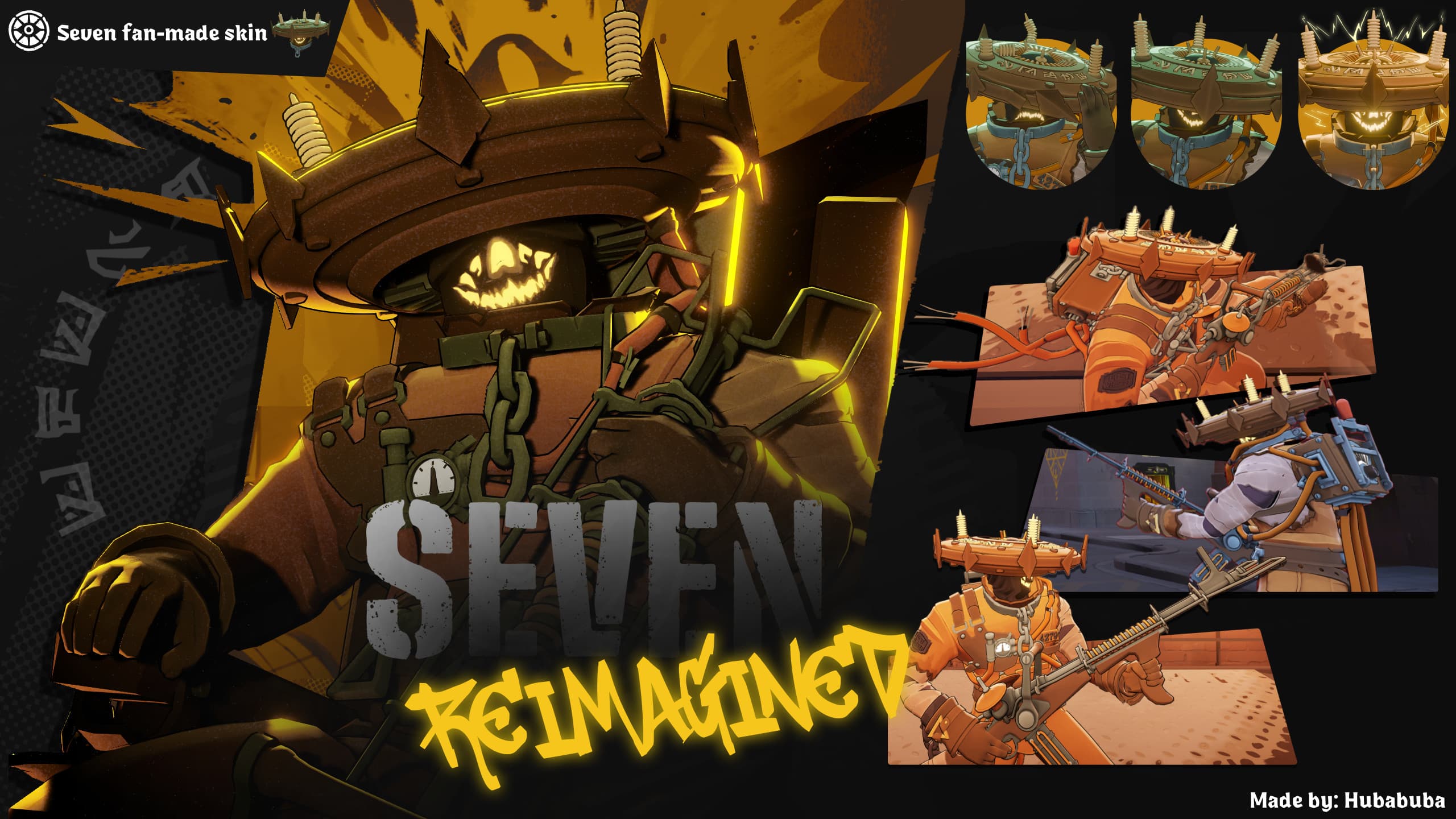 Seven Reimagined Skin screenshot