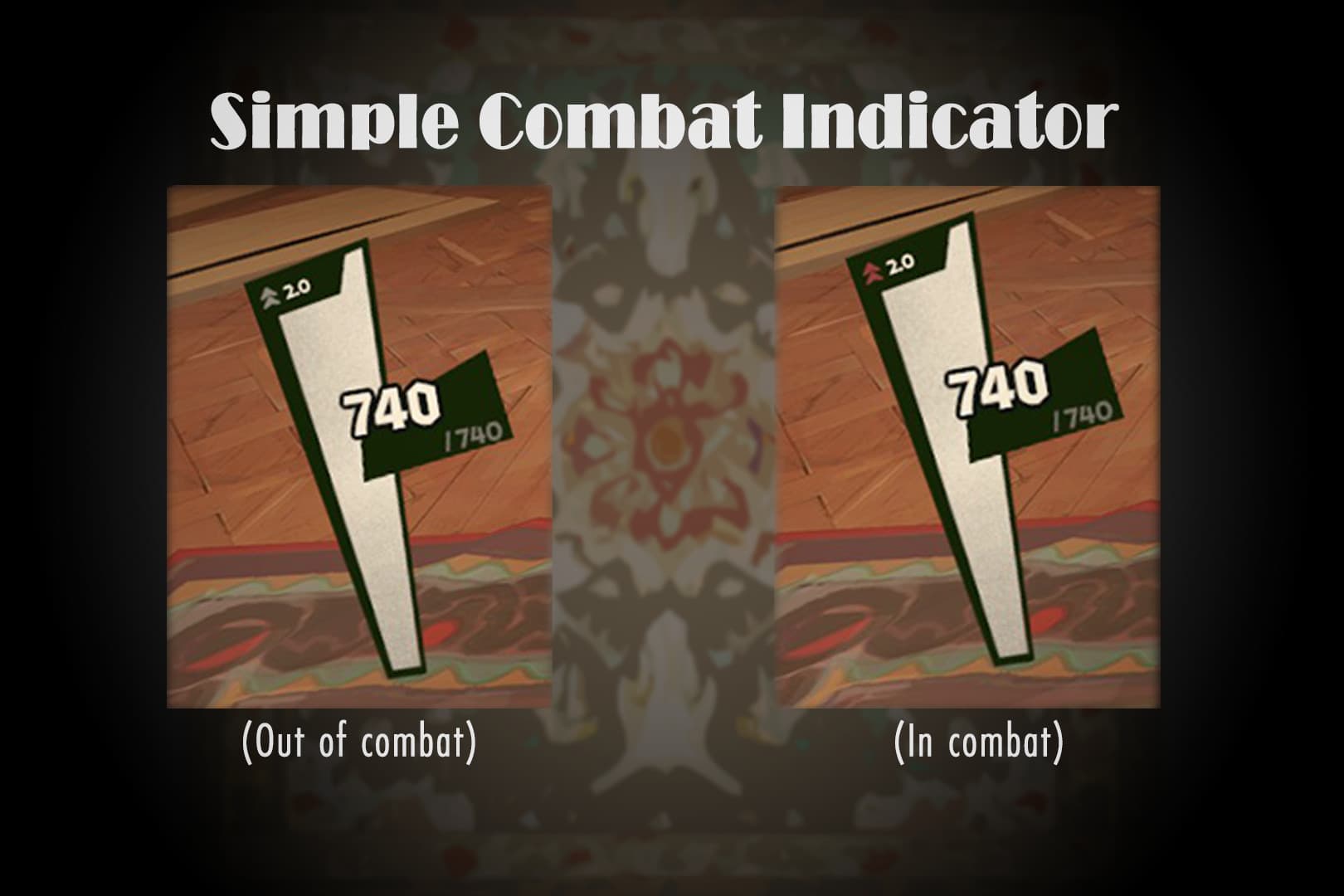 Simple Combat Indicator screenshot