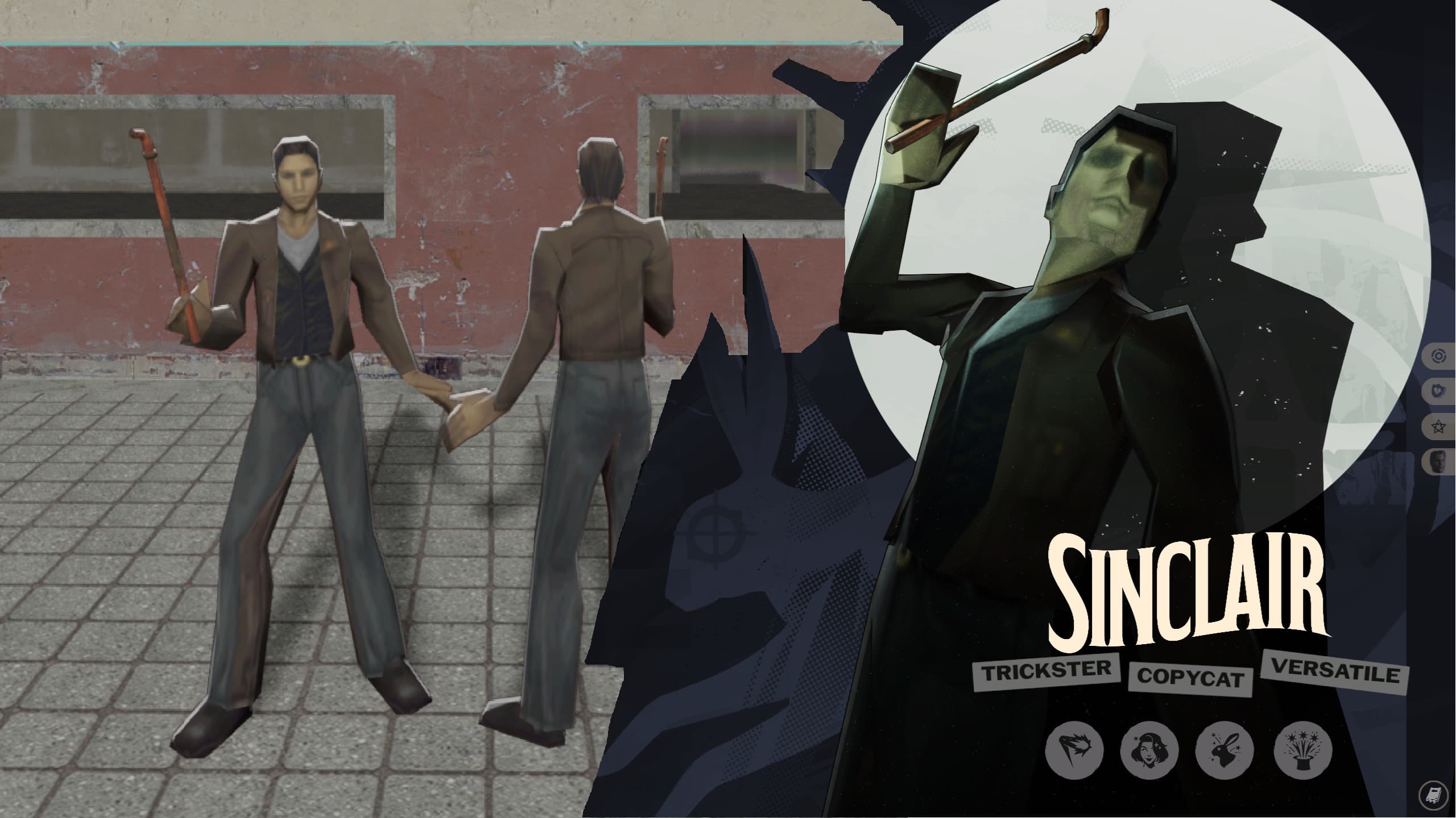 Harry Mason over Sinclair (silent hill)